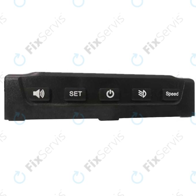 Kugoo S1, S1 Pro, S2, S3 - Set Prístrojovej Dosky (Plastový Kryt Displeja, Páčka Akcelerátora, Brzdy, Kryt LED Svetla)