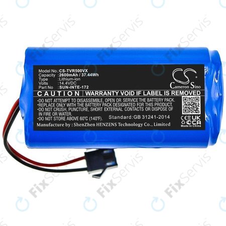 Sencor SRV 9150WH - Batéria SUN-INTE-172 Li-Ion 14.4V 2600mAh HQ
