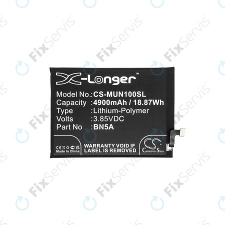 Xiaomi Poco M3 Pro, Redmi Note 10 - Batéria BN5A 4900mAh HQ