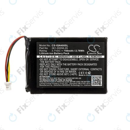 Batéria pre Garmin Nüvi 40, 750mAh, Li-Ion, 3.7V, 361-00056-05, HQ