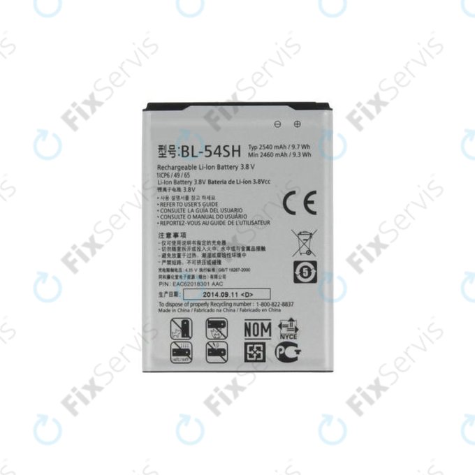 LG G3 S D722, L90 D405, Bello - Batéria BL-54SH 2540mAh