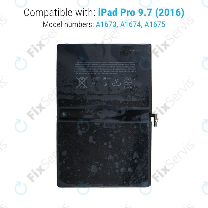 Apple iPad Pro 9.7 (2016) - Batéria 7306mAh