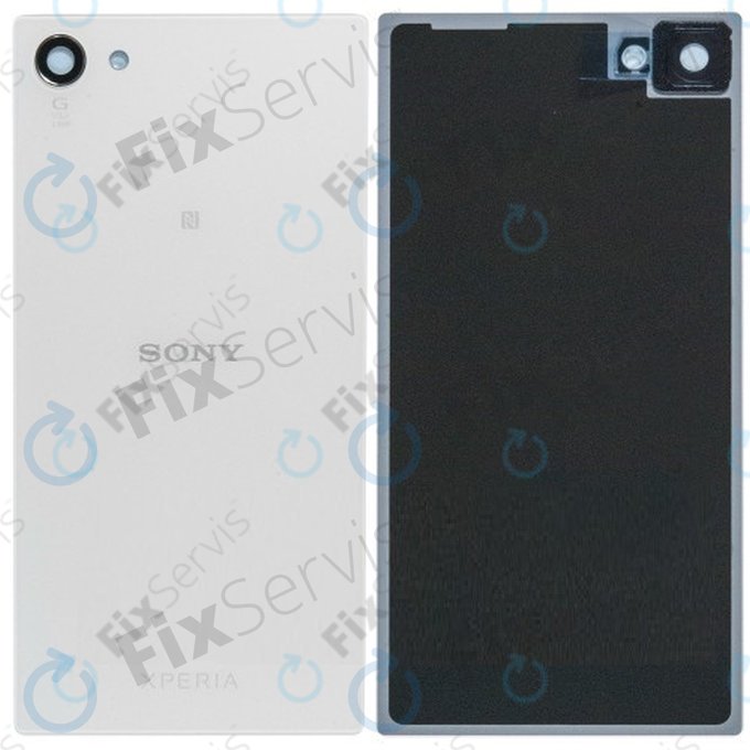 Sony Xperia Z5 Compact E5803 - Batériový Kryt bez NFC (White) - 1295-4881 Genuine Service Pack