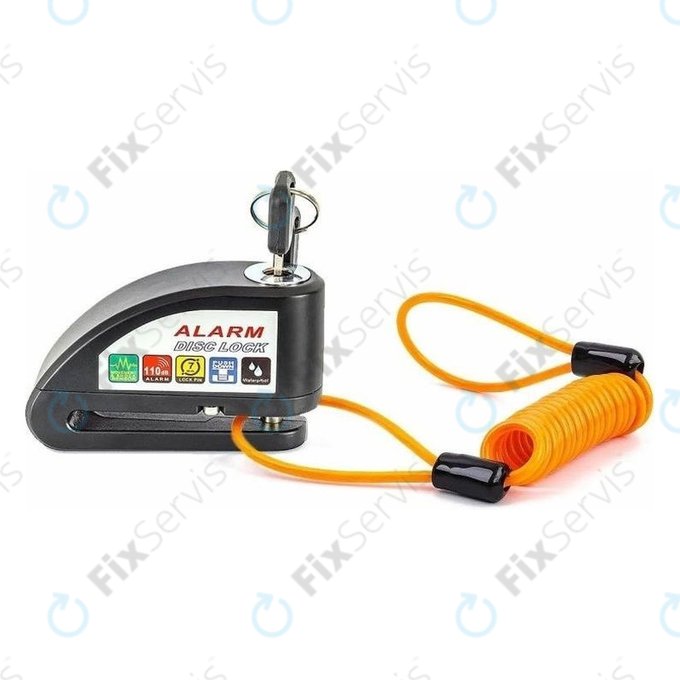 Vodeodolný Zámok Brzdového Kotúča na Skúter / Bicykel