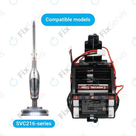 Gorenje SVC-series - Batéria 861790 Li-Ion 22.2V 2000mAh HQ