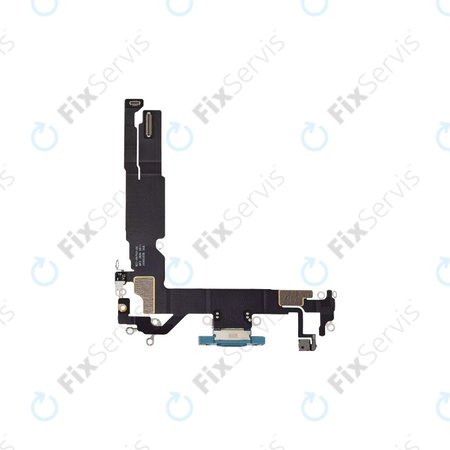 Apple iPhone 16 - Nabíjací Konektor + Flex Kábel (Teal)