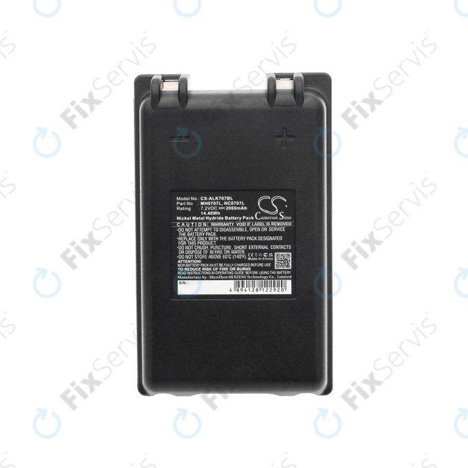 Batéria pre Autec FUA10, UTX97 Transmitter, 2000mAh, Ni-MH, 7.2V, MH0707L, HQ