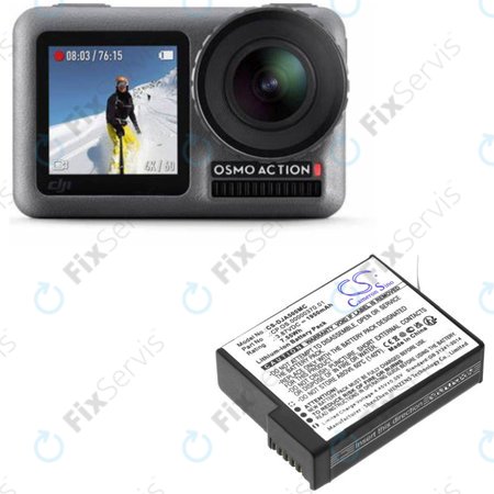 Batéria pre DJI Osmo Action 5, 1950mAh, Li-Ion, 3.87V, CP.OS.00000370.01, HQ