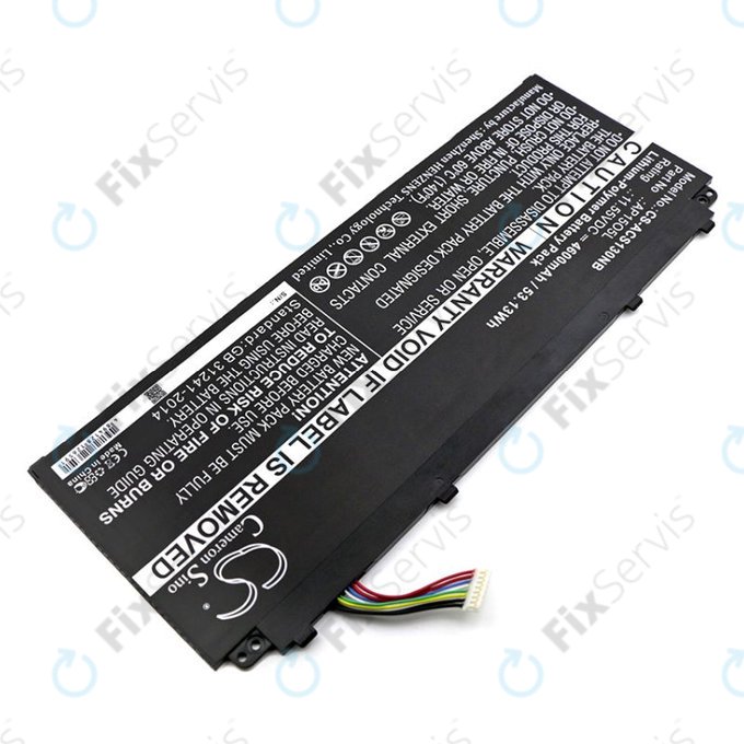 Batéria pre Acer Aspire S13, Chromebook R13, 4600mAh, Li-Pol, 11.55V, AP15O3K, HQ