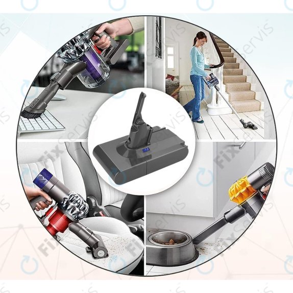 Dyson V8 - Batéria 215681, PM8-US-HFB1497A Li-Ion 21.6V 3000mAh