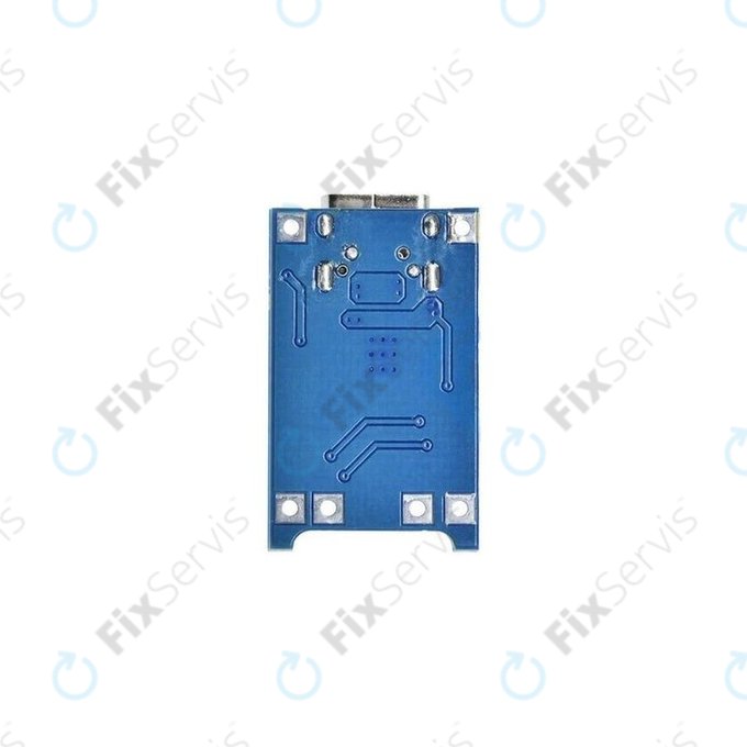 Nabíjací modul TP4056 pre 18650 Li-ion batériu, USB-C, 1 A