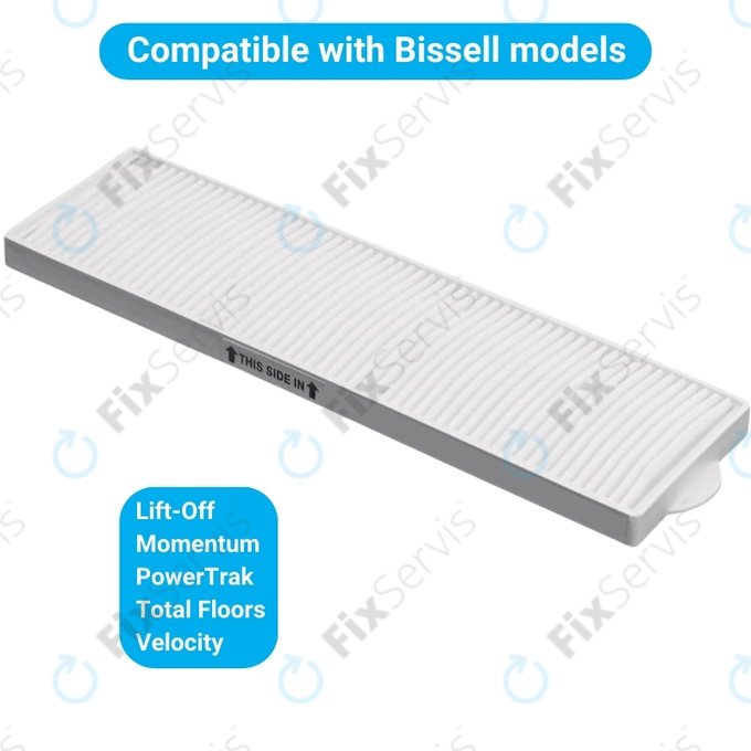 Bissell Lift-Off, Momentum, PowerTrak, Total Floors, Velocity - Filter (Style 8, 14)