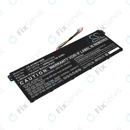 Batéria pre Acer ConceptD 3, Spin 5, Swift 3, 5, X, Travelmate Spin P4, 3800mAh, Li-Pol, 15.4V, AP18C7M, HQ