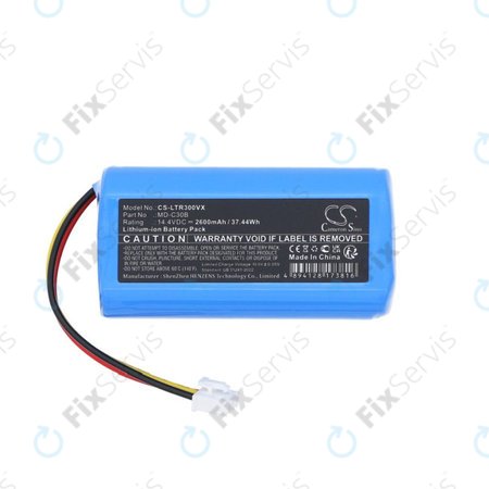 Batéria pre Liectroux C30B, BLAUPUNKT BPK-VCBB1XB, Midea M4, 2600mAh, Li-Ion, 14.4V, MD-C30B, HQ