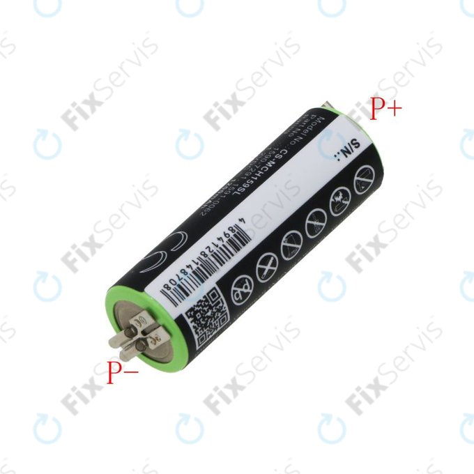 Batéria pre Moser Chromini 1591, Ermila Bella 1590, 1200mAh, Ni-MH, 1.2V, 1590-7291, HQ