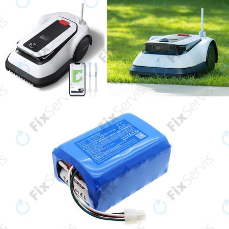 Batéria pre Ecovacs BAIZE, G1-800, GX-600, GOAT G1, 6400mAh, Li-Ion, 18.5V, 201-2201-0903, HQ