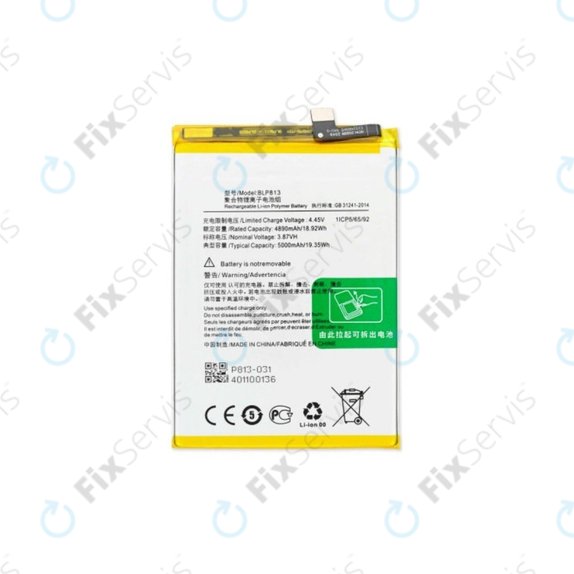 OnePlus Nord CE 3 Lite - Batéria BLP813 5000mAh
