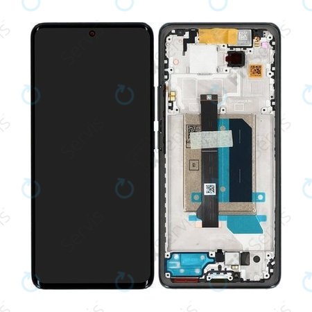 Xiaomi Redmi Note 14 Pro+ 5G 24094RAD4G - LCD Displej + Dotykové Sklo + Rám (Midnight Black) - 5600190O16U00 Genuine Service Pack