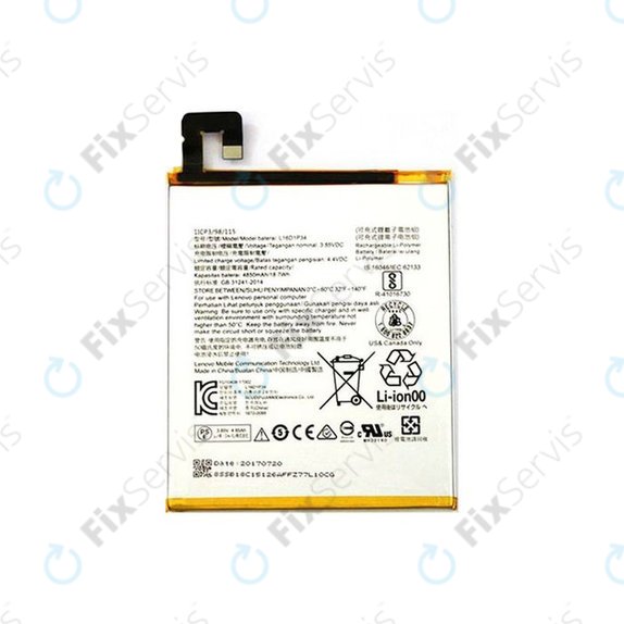 Lenovo Tab 4 8 TB-8704F - Batéria L16D1P34, L20D1P31 4850mAh