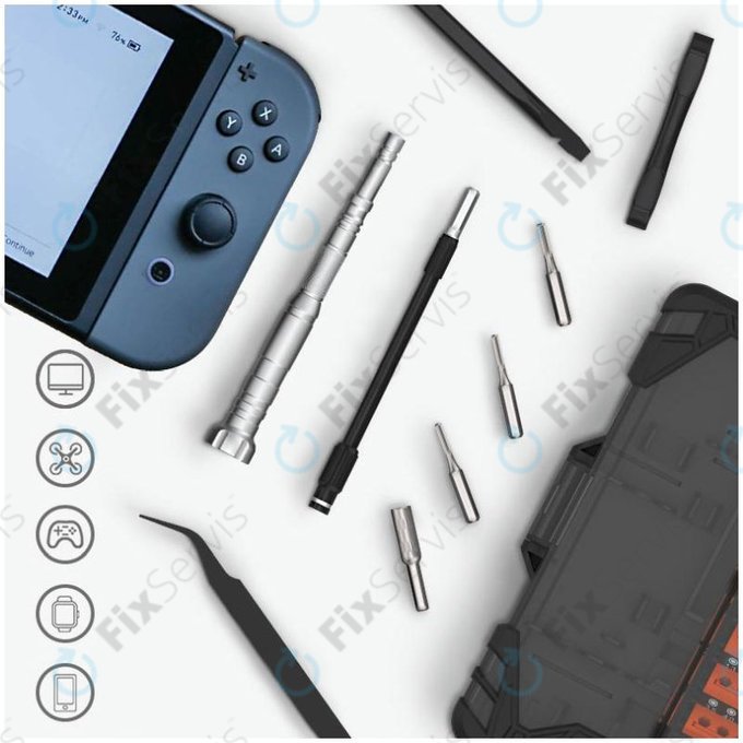 Jakemy JM-8163 - Sada Servisného Náradia pre Servis Elektroniky 62v1