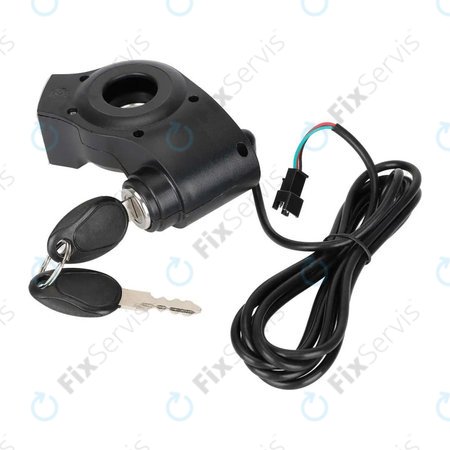 Kugoo Kirin M4, M4 Pro, Speedual, Zero 8x, 10x, MiniWalker, T10-DDM - Spínač Zapaľovania s Voltmetrom