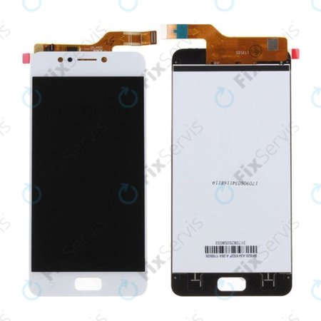 Asus Zenfone 4 Max ZC554KL - LCD Displej + Dotykové Sklo (White) TFT