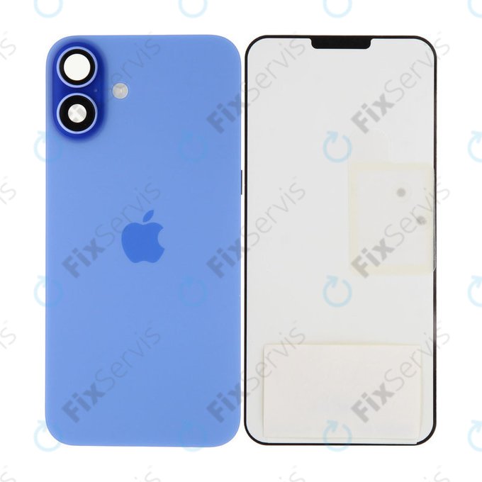 Sklo Zadného Housingu pre iPhone 16 Plus | Blue | 661-42841 | Genuine Apple