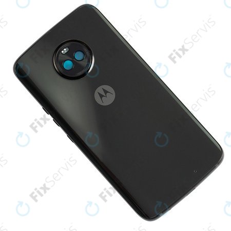 Motorola Moto X4 XT1900 - Batériový Kryt (Super Black) - 5S58C09155 Genuine Service Pack