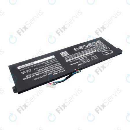 Batéria pre Acer Aspire 5, 7 E5, V3, Chromebook 11, 13, 15, 3000mAh, Li-Pol, 15.2V, AC14B18K, HQ