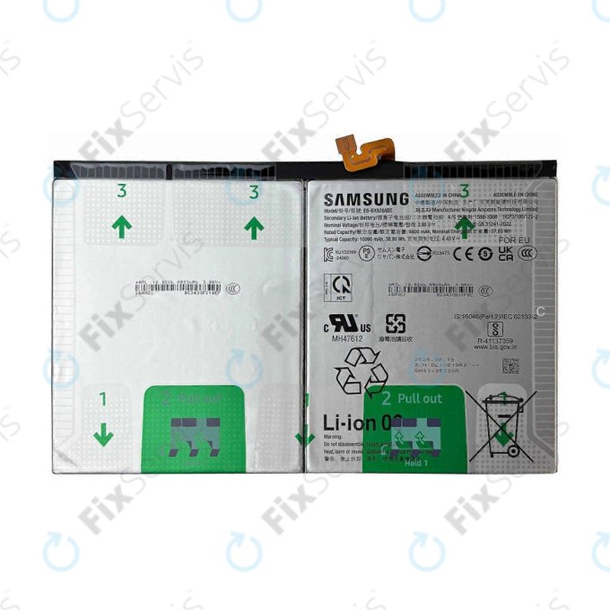 Samsung Galaxy Tab S10+ X820, X826B - Batéria EB-BX828ABE 10900mAh - GH82-35927A Genuine Service Pack