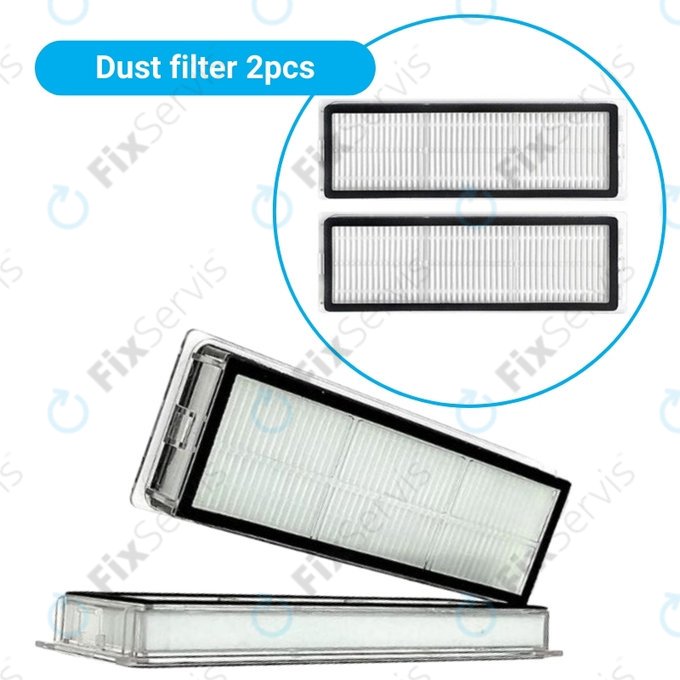 Xiaomi Mi Robot Vacuum Mop (Mijia 1C), 2 (Mijia 2C) 2 Pro+ (Mijia 1T) – Štandardný Set (Biely)