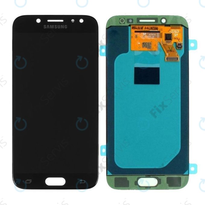 Samsung Galaxy J5 J530F (2017) - LCD Displej + Dotykové Sklo (Black) - GH97-20738A, GH97-20880A Genuine Service Pack