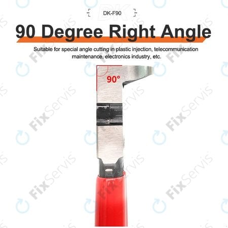 Relife DK-F90 - Pravouhlé Ploché Kliešte