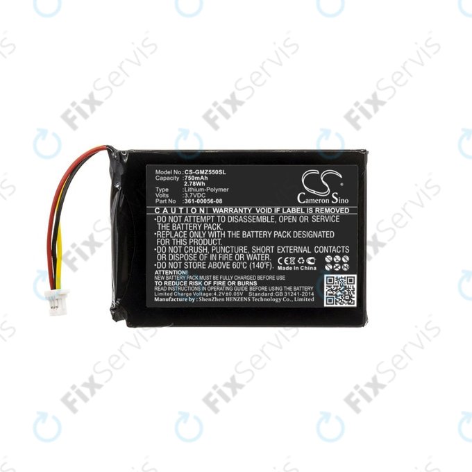 Garmin DriveSmart 5, 55, 65 - Batéria 361-00056-08 750mAh HQ