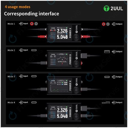 USB merač napätia a prúdu (multimeter), 2UUL PW11