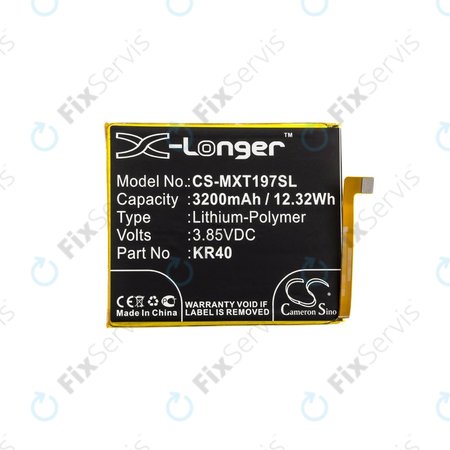 Motorola One Vision - Batéria KR40 3200mAh HQ