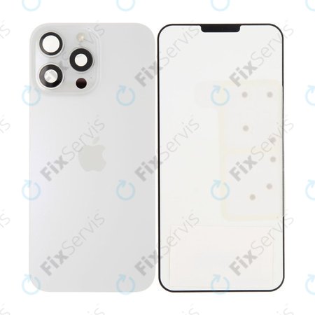 Sklo Zadného Housingu pre iPhone 16 Pro Max | White Titanium | 661-44959 | Genuine Apple
