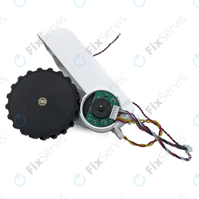 Xiaomi Mi Robot Vacuum Mop Pro (P), Viomi V2 Pro, V3 - Koleso s Motorom (Pravé) (Biele)