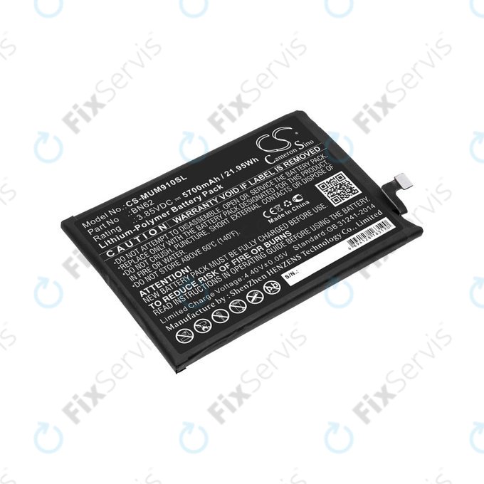 Xiaomi Redmi 9T - Batéria BN62 5700mAh HQ
