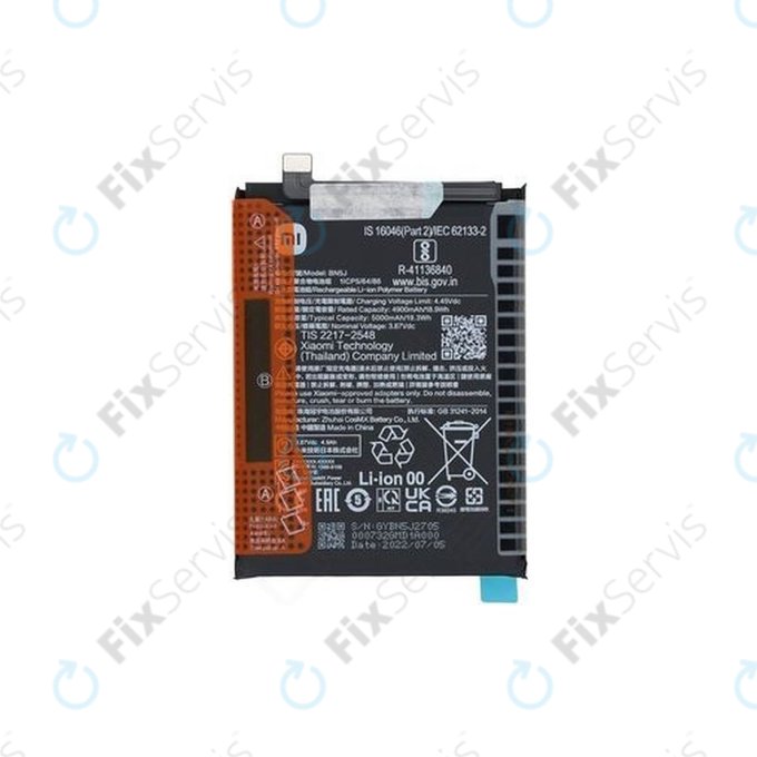 Xiaomi Poco X5 - Batéria BN5J 5000mAh - 46020000F41Y Genuine Service Pack