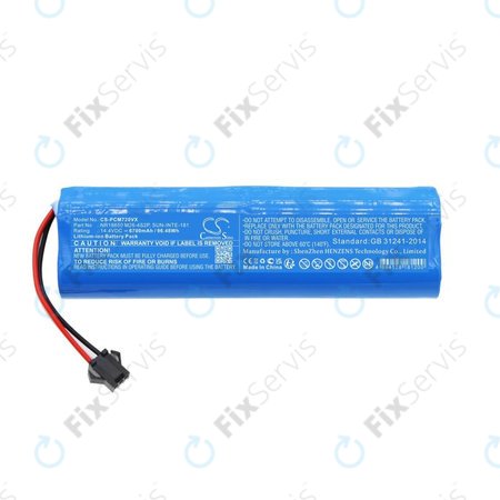 Xiaomi Roidmi EVE Plus, Viomi, Lydsto, Proscenic, Tefal - Batéria NR18650 M26-4S2P, SUN-INTE-181, H18650CH-4S2P Li-Ion 14.4V 6700mAh HQ