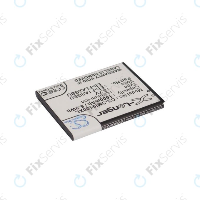 Batéria pre Samsung i9100, Galaxy S II, 1600mAh, Li-Ion, 3.7V, EB-F1A2GBU, HQ