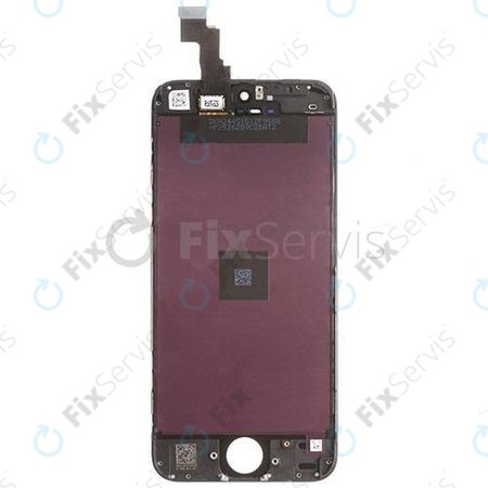 Apple iPhone 5C - LCD Displej + Dotykové Sklo + Rám (Black) TFT