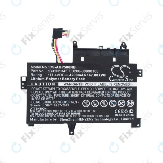 Batéria pre Asus Transformer, 4200mAh, Li-Pol, 11.4V, B31N1345, HQ