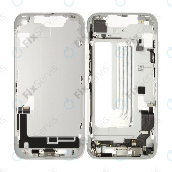Stredný Rám s Batériou pre iPhone 16e | White | ZD076-00698 | Genuine Apple