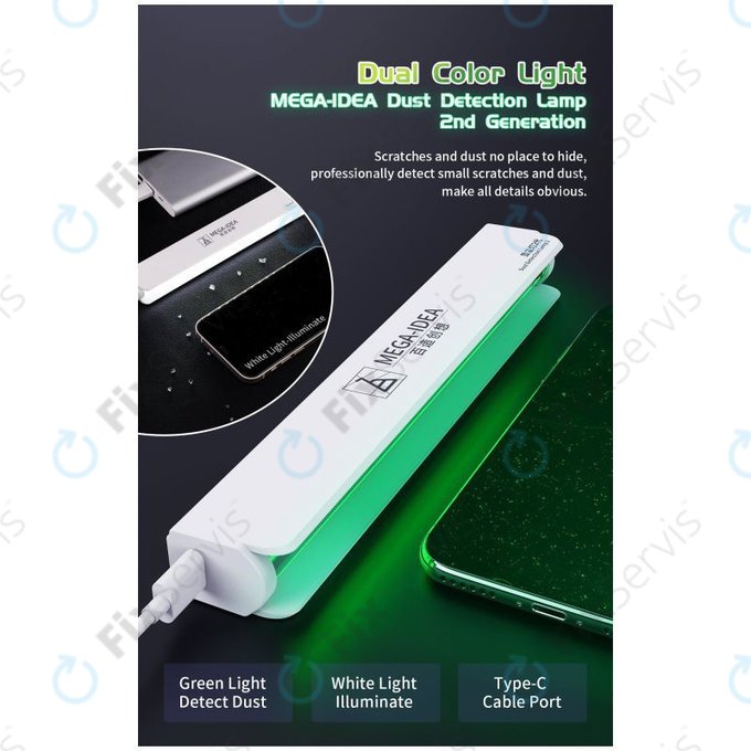 QianLi iSee Mini - Kompaktná Lampa na Detekciu Prachu