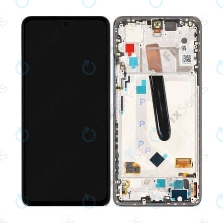 Xiaomi Poco F3 - LCD Displej + Dotykové Sklo + Rám (Blue) - 560004K11A00 Genuine Service Pack