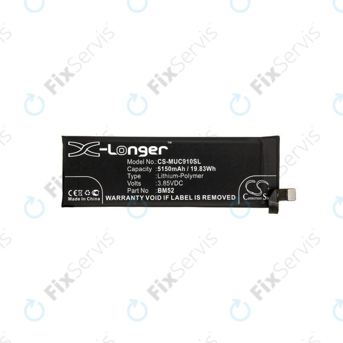 Xiaomi Mi Note 10, Mi Note 10 Lite, Mi Note 10 Pro - Batéria BM52 5150mAh HQ