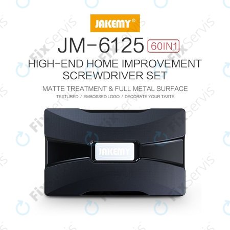 Jakemy JM-6125 - Sada Špičkových Domácich Skrutkovačov 60v1