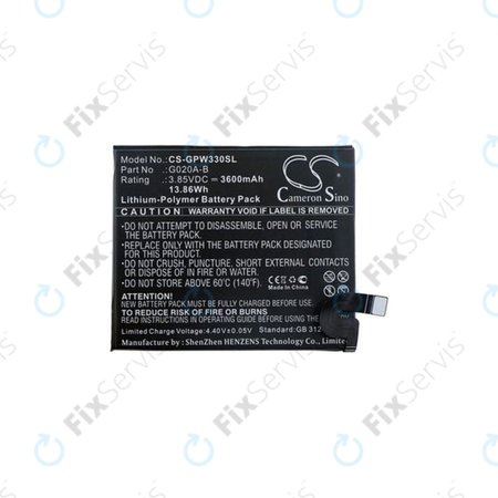 Google Pixel 3a XL - Batéria G020A-B 3600mAh HQ